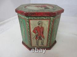 Vintage Advertising Empty Whip Rare Canister Tobacco Tin 968-d