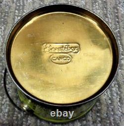 Vintage Advertising Jackie Coogan Foss Chocolate Tin Litho Candy Pail Rare