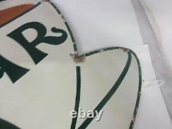 Vintage Advertising Nectar Tea Porcelain Sign Very Rare Store Display M-350