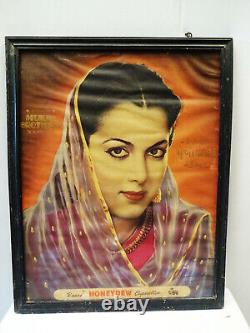 Vintage Advertising Print Honeydew Cigarettes Bear'S Shama Dulari Actress Rare