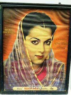 Vintage Advertising Print Honeydew Cigarettes Bear'S Shama Dulari Actress Rare