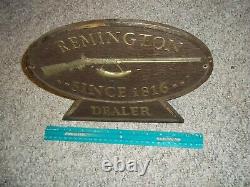 Vintage Advertising Rare Remington Dealer Firearms Sign