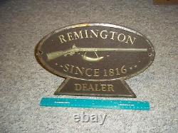 Vintage Advertising Rare Remington Dealer Firearms Sign