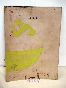 Vintage Advertising Sign Nelson Lantern And Mental Petromax Collectibles Rare F