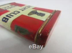 Vintage Advertising Tobacco Rare Yacht Club Vertical Pocket Tin 214-q