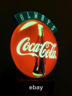 Vintage Always Coca Cola Light Up Sign. Nice, Original & Rare. Ideal Xmas Gift