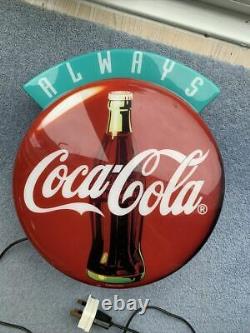 Vintage Always Coca Cola Light Up Sign. Nice, Original & Rare. Ideal Xmas Gift