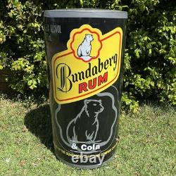 Vintage BUNDABERG BUNDY RUM Large Inflatable Can Promotional Advertising RARE