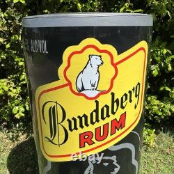 Vintage BUNDABERG BUNDY RUM Large Inflatable Can Promotional Advertising RARE
