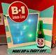 Vintage B-1 Lemon Lime Soda Lighted Store Advertising Display Works! RARE