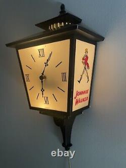 Vintage Bar Advertising/Johnny Walker/1962/lit Up! /rare