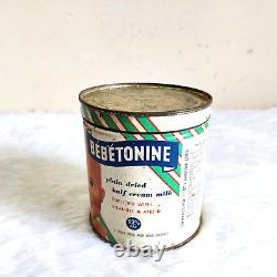 Vintage Bebetonine Dried Milk Food Advertising Tin Box Holland Rare Old TN327
