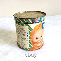 Vintage Bebetonine Dried Milk Food Advertising Tin Box Holland Rare Old TN327