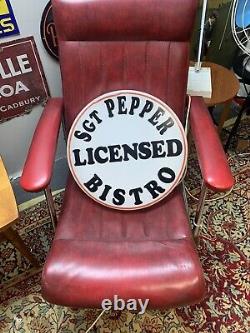 Vintage Beetles St Pepper Light UpSign This Is The Only One Off These Very Rare
