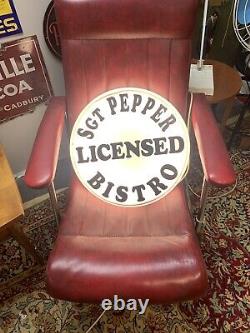 Vintage Beetles St Pepper Light UpSign This Is The Only One Off These Very Rare