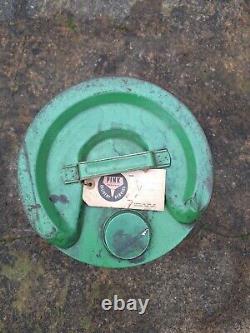 Vintage Birch's 5 Gallon Oil Can Drum Shrewsbury rare 1950s Automobilia Garage