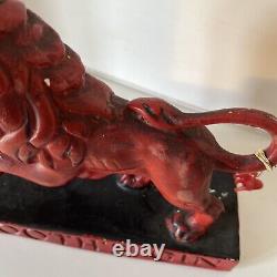 Vintage Booths Gin Advertising. Red Lion Including Rare Mini Lion