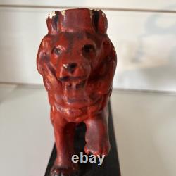 Vintage Booths Gin Advertising. Red Lion Including Rare Mini Lion