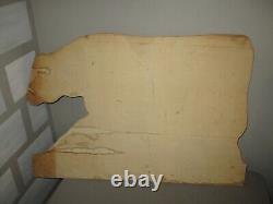 Vintage- Bovril Figural Cow- Bull Steer- Store Sign Display-35-farm-feed-rare