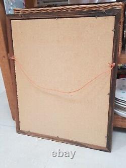 Vintage Bovril Mirror, Breweriana, Pub Mirror, Man Cave, Advertising Mirror RARE
