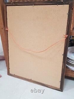 Vintage Bovril Mirror, Breweriana, Pub Mirror, Man Cave, Advertising Mirror RARE