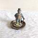 Vintage British Business Man Advertising Metal Paperweight Collectible Rare M855
