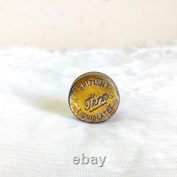 Vintage British Tex Liquid Latex Condom Rare Advertising Tin Box England TB1607