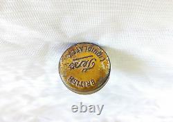 Vintage British Tex Liquid Latex Condom Rare Advertising Tin Box England TB1607