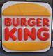 Vintage Burger King Logo Sign 1994-1999 Very Rare
