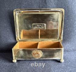 Vintage Cammell Laird Presentation Box. Embossed 12000 Ton Armour Press. Rare