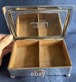Vintage Cammell Laird Presentation Box. Embossed 12000 Ton Armour Press. Rare