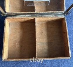 Vintage Cammell Laird Presentation Box. Embossed 12000 Ton Armour Press. Rare