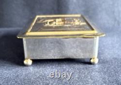 Vintage Cammell Laird Presentation Box. Embossed 12000 Ton Armour Press. Rare