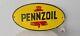 Vintage Cast Iron Pennzoil Motor Oil Sign Rare French Origins