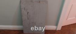 Vintage Champion Metal sign & UK map. VG original condition 30x18 rare