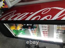Vintage Coca Cola Schweppes fridge commercial. Collectible Rare