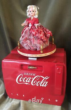 Vintage Coke Cooler Radio Music Box Rare