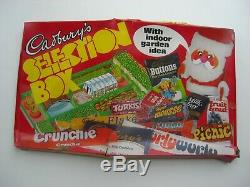 Vintage Complete Cadbury's Selection Box with All Unopened Bars Super Rare