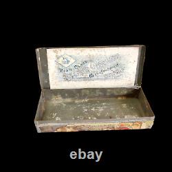 Vintage Dinshaw & Co. Cigarette Advertising Tin Egypt Rare Collectible C386