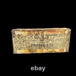 Vintage Dinshaw & Co. Cigarette Advertising Tin Egypt Rare Collectible C386