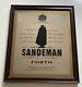 Vintage Drink Advertising Mirror Sandeman Porto Rare