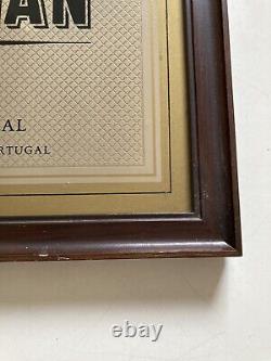 Vintage Drink Advertising Mirror Sandeman Porto Rare