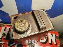 Vintage Duckhams Morrisol Motor Oil 1 Gallon Can / Tin Rare Early Automobilia