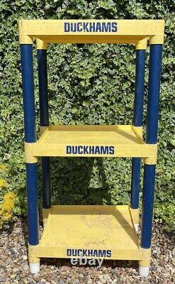 Vintage Duckhams Oil Display Stand Garage Man Cave Very Rare