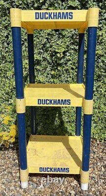 Vintage Duckhams Oil Display Stand Garage Man Cave Very Rare