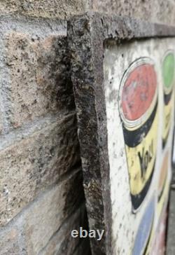 Vintage Dulux Paint by ICI Metal Advertising Sign 1950s Rare Decorative Salvage