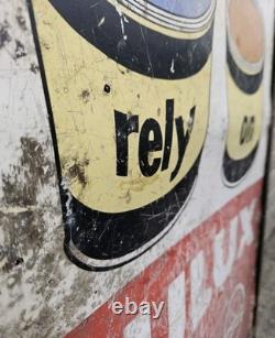 Vintage Dulux Paint by ICI Metal Advertising Sign 1950s Rare Decorative Salvage