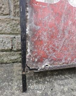 Vintage Dulux Paint by ICI Metal Advertising Sign 1950s Rare Decorative Salvage