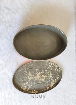 Vintage Edmondson's Original Red Seal Toffee Advertising Tin England Rare TI782