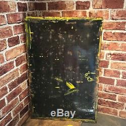 Vintage Enamel Sign Rare Hercules Cycle Original Enamel Sign #3624